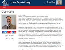 Tablet Screenshot of clydecorle.homeexpertsrealty.net